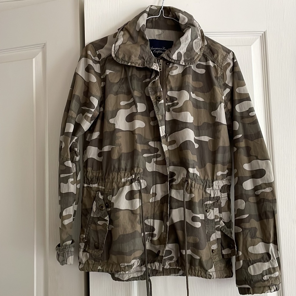 American Eagle Women's Jacket with Hood size Small